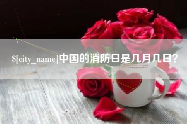 温岭中国的消防日是几月几日？