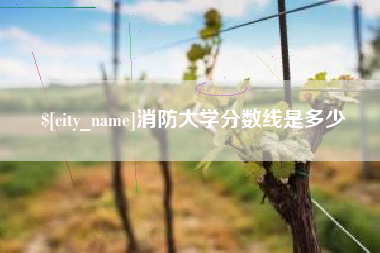 温岭消防大学分数线是多少