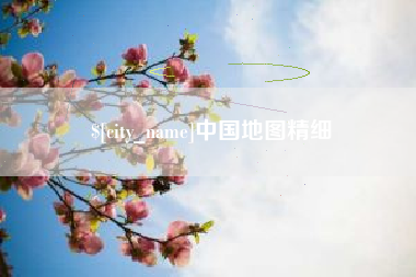 温岭中国地图精细