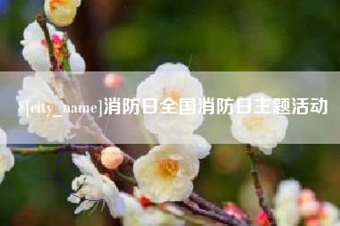 温岭消防日全国消防日主题活动