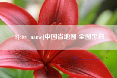 温岭中国省地图 全图黑白