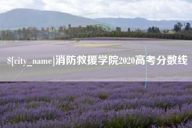 温岭消防救援学院2020高考分数线