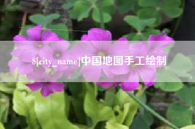 温岭中国地图手工绘制