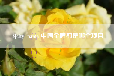 温岭中国金牌都是哪个项目