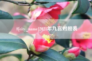 温岭2021年九宫对照表