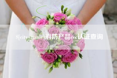 温岭消防产品ccc认证查询