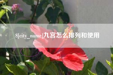 温岭九宫怎么排列和使用