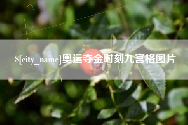 温岭奥运夺金时刻九宫格图片