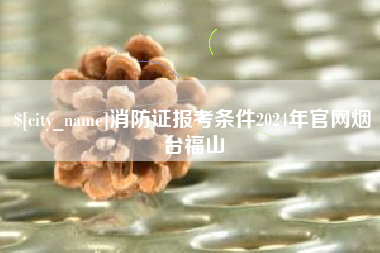 温岭消防证报考条件2024年官网烟台福山