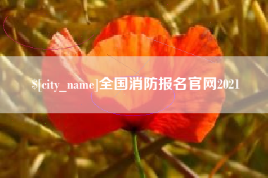 温岭全国消防报名官网2021
