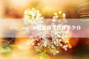 温岭消防救援学院要多少分